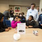 CIS hosts middle school students for classes, high-tech fun